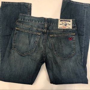 MENS size 32 TRUE RELIGION JEANS STRAIGHT